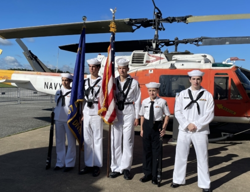 Mason Division Sea Cadets Color Guard_American Helicopter Museum in West Chester, PA