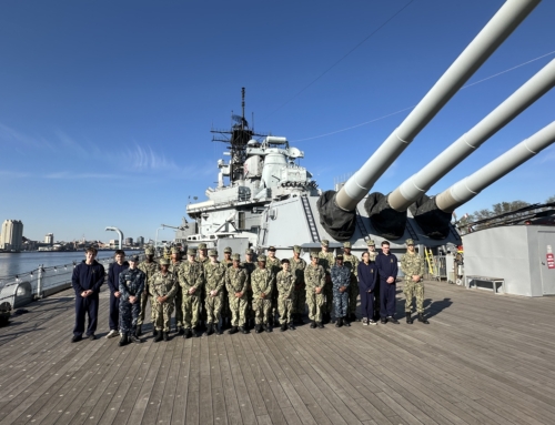 Mason Division Takes on Battleship New Jersey!