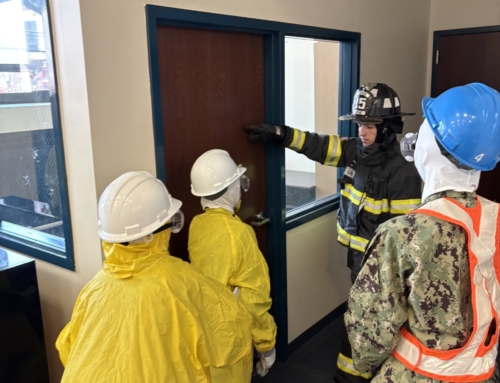 Shipboard Firefighting Lesson @ April Drill!